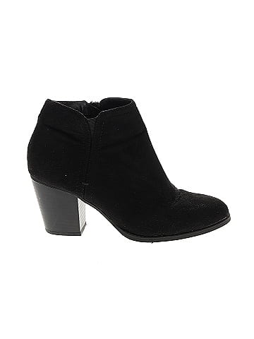 City classified black top booties