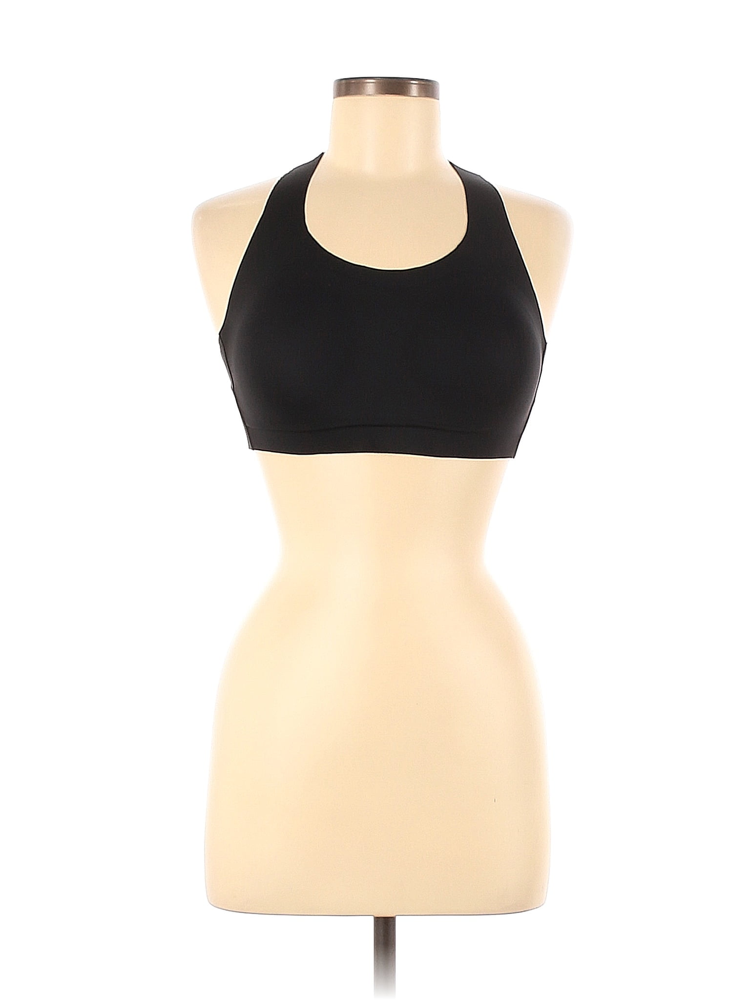 Gap Fit 100% Polyester Black Sports Bra Size 34b 75b (Plus) - 46% off