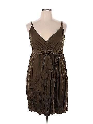 eileen fisher brown dress