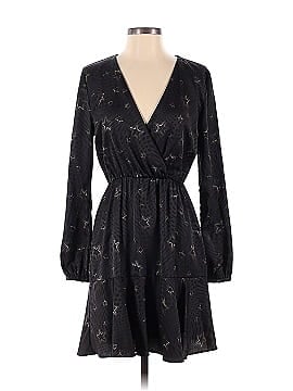 Slate & Willow Star Printed Faux Wrap Dress (view 1)