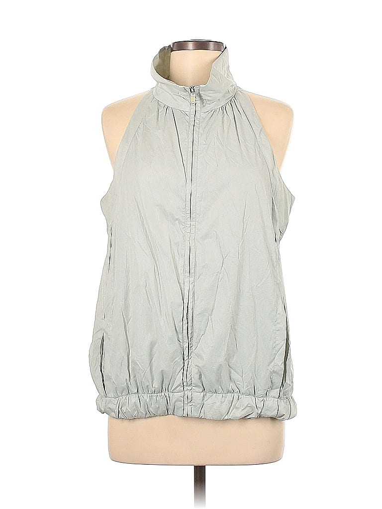 Gap Body 100% Polyester Gray Vest Size M - photo 1