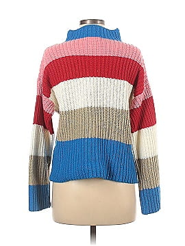 Scripted Pullover Sweater (view 2)