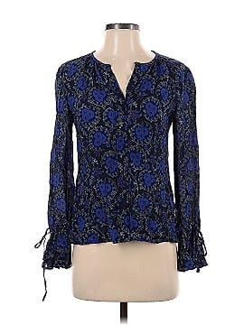 Derek Lam 10 Crosby Long Sleeve Silk Top (view 1)