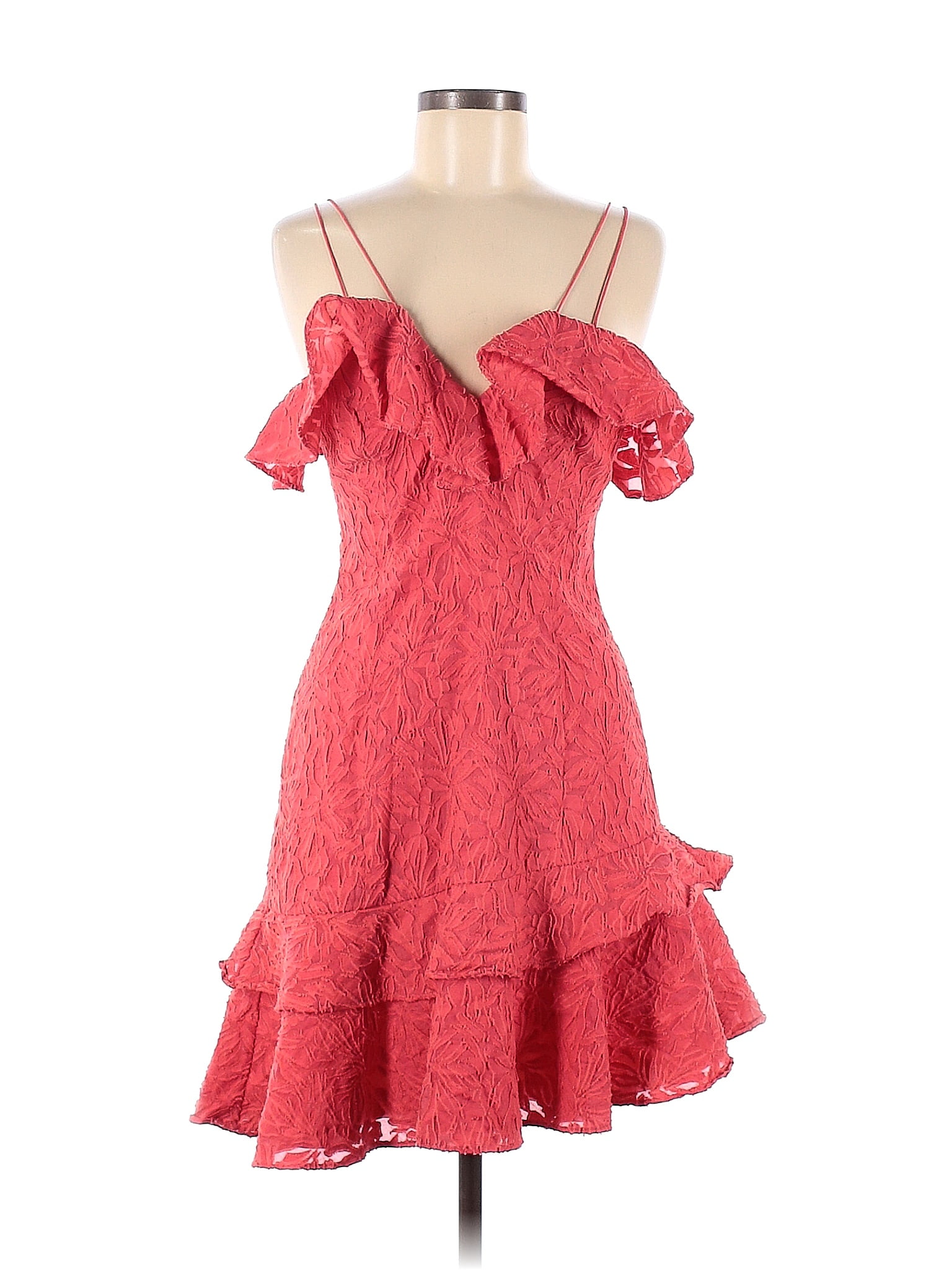 C/MEO Collective Red More to Give Mini Dress Size M - 76% off | ThredUp