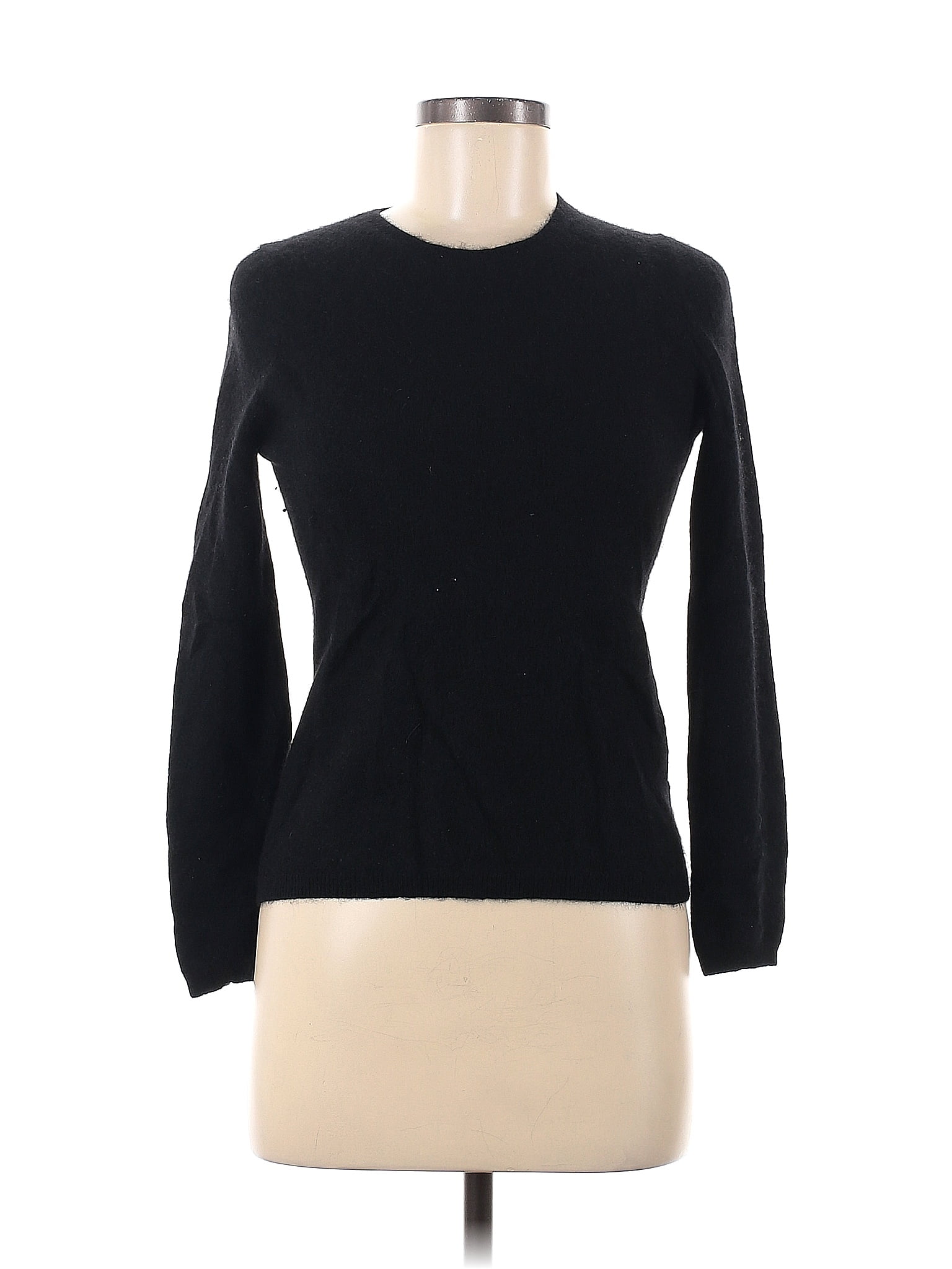 Charter Club 100% Cashmere Black Cashmere Pullover Sweater Size M - 17% ...