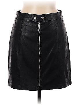n:Philanthropy Faux Leather Skirt (view 1)