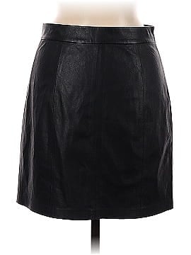 n:Philanthropy Faux Leather Skirt (view 2)