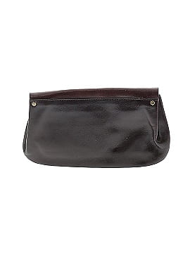 Prune Leather Clutch (view 2)