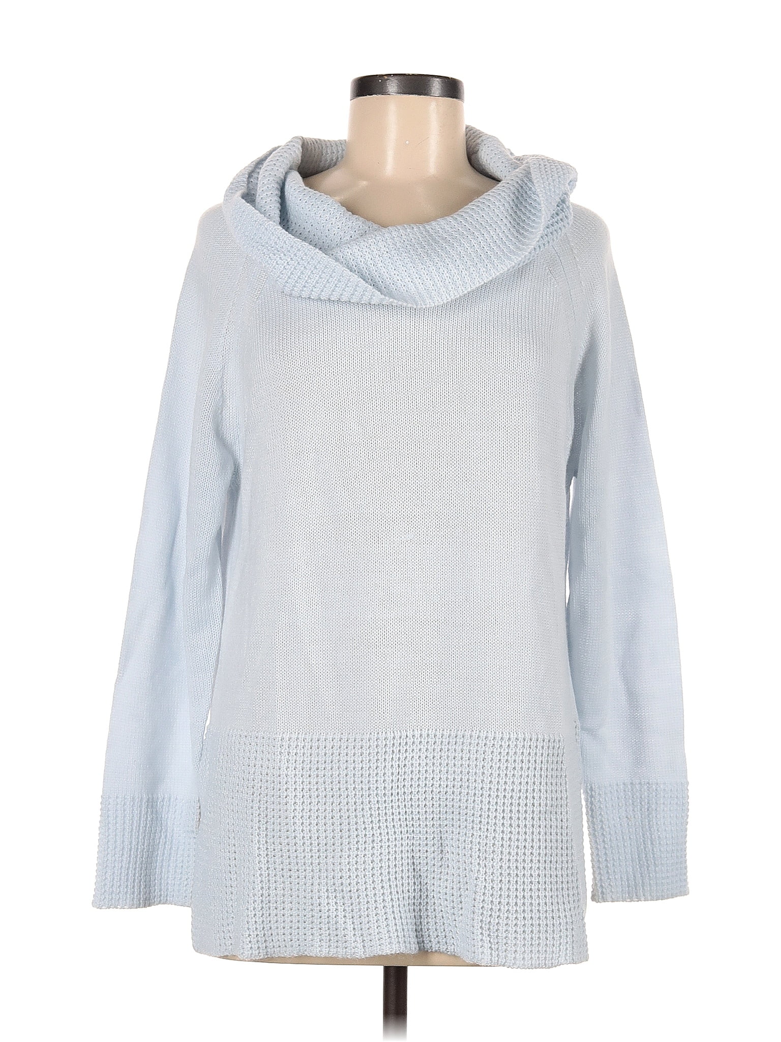 Ivanka Trump 100 Acrylic Blue Pullover Sweater Size M 78 off thredUP