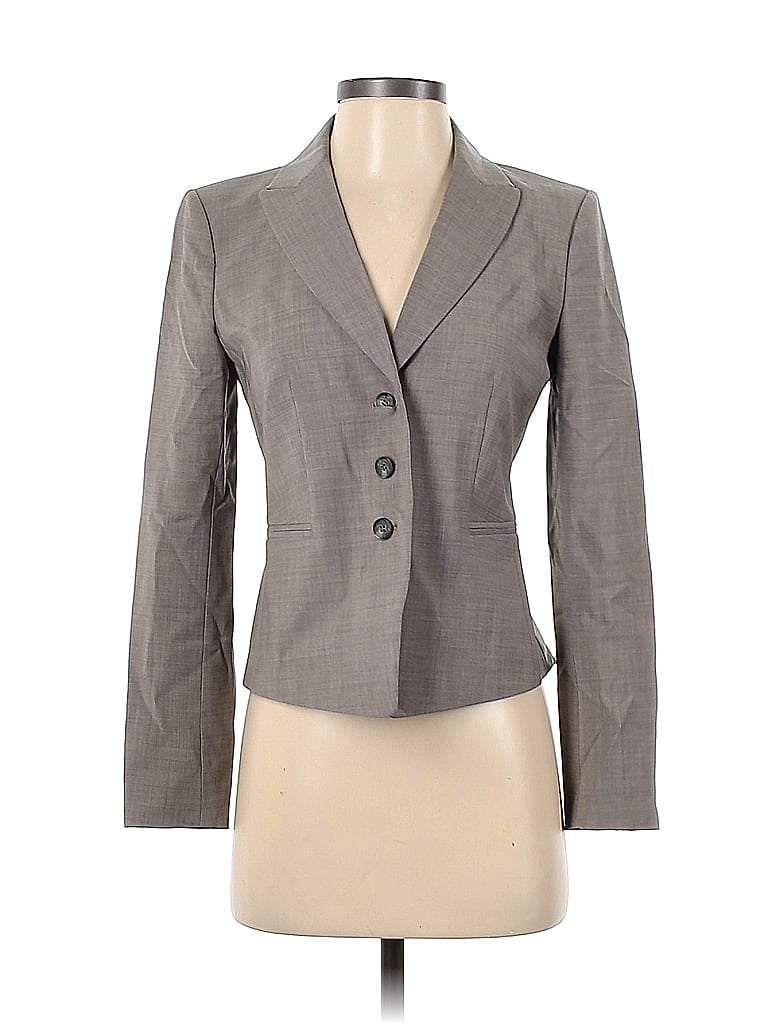 Ann Taylor Gray Brown Jacket Size 2 (Plus) - photo 1