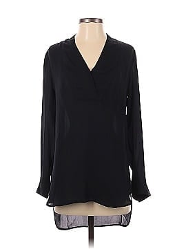 Marie Oliver Long Sleeve Silk Top (view 1)