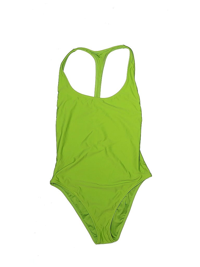 Aerie Solid Green One Piece Swimsuit Size M 39 Off Thredup