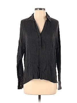 James Perse Long Sleeve Blouse (view 1)