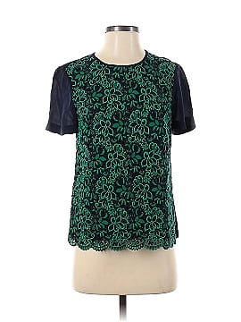 J.Crew Collection Short Sleeve Blouse (view 1)