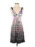 Elie Tahari Graphic Pink Casual Dress Size XS - photo 1