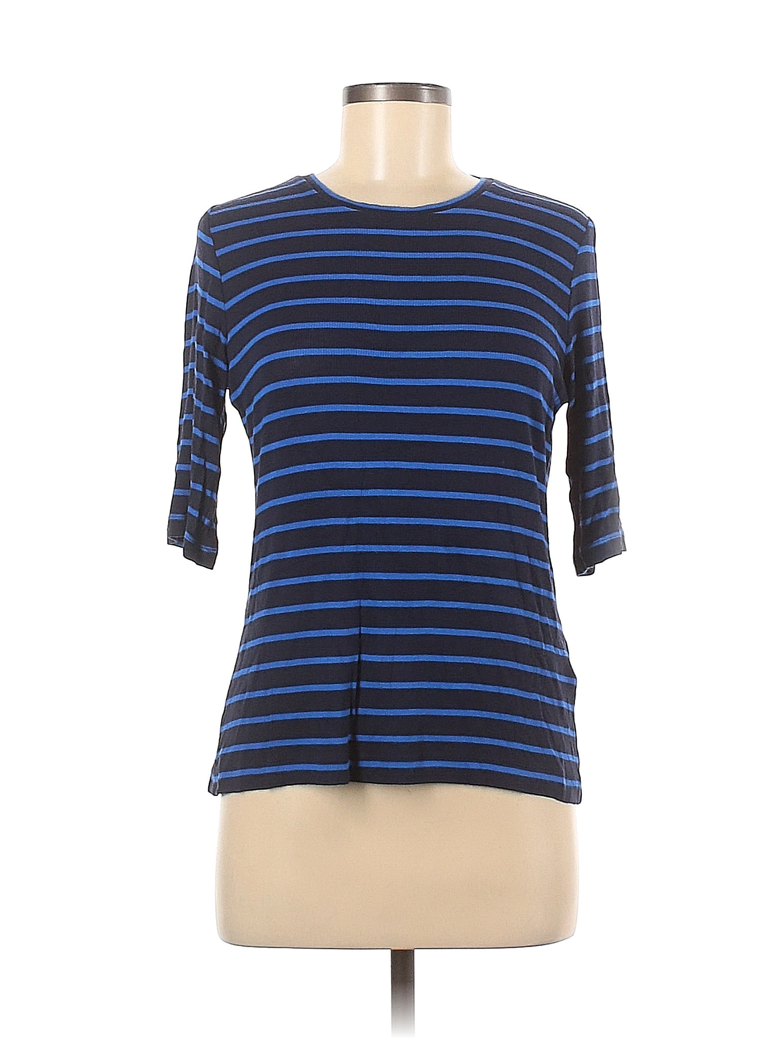 Banana Republic Stripes Blue Long Sleeve T-Shirt Size S - 69% off | thredUP