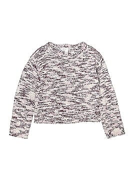 White Fawn Pullover Sweater (view 1)