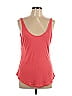 Alo Color Block Solid Red Active Tank Size L - photo 1