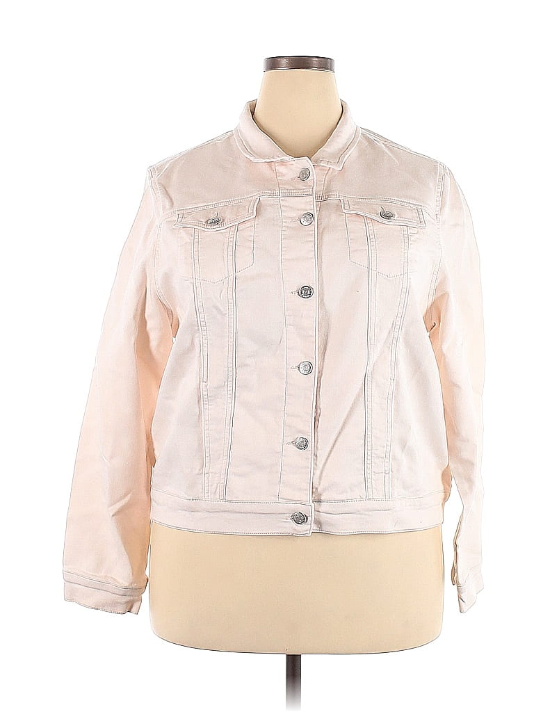 Buffalo by David Bitton Solid Pink Denim Jacket Size XXL - 54% off ...