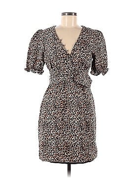 Marissa Webb Collective Brown Leopard Dress (view 1)