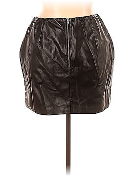 Assorted Brands Faux Leather Skirt (view 2)