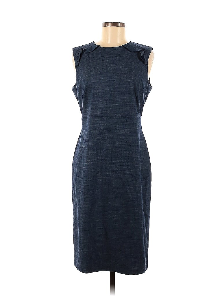 Ann Taylor Solid Navy Blue Casual Dress Size 8 - 76% off | thredUP