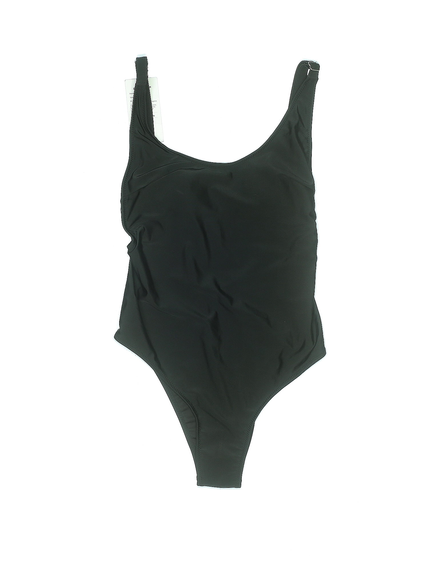 Prettygarden Solid Black One Piece Swimsuit Size S 50 Off Thredup 9097