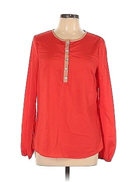 Bee Stitched Long Sleeve Blouse (view 1)