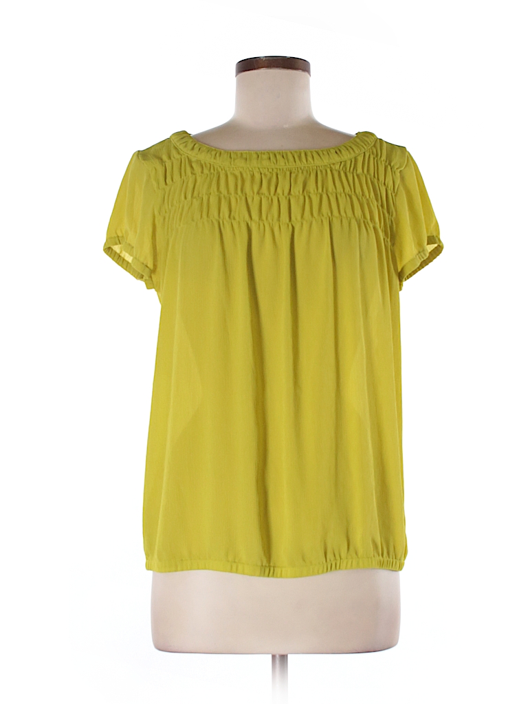 ann taylor short sleeve blouse