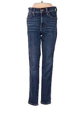 Madewell 10" High-Rise Skinny Jeans in Cordell Wash: Heatrich Denim Edition (view 1)