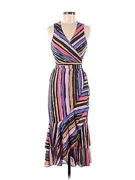 Great Jones Vibrant Orchid Wrap Dress (view 1)