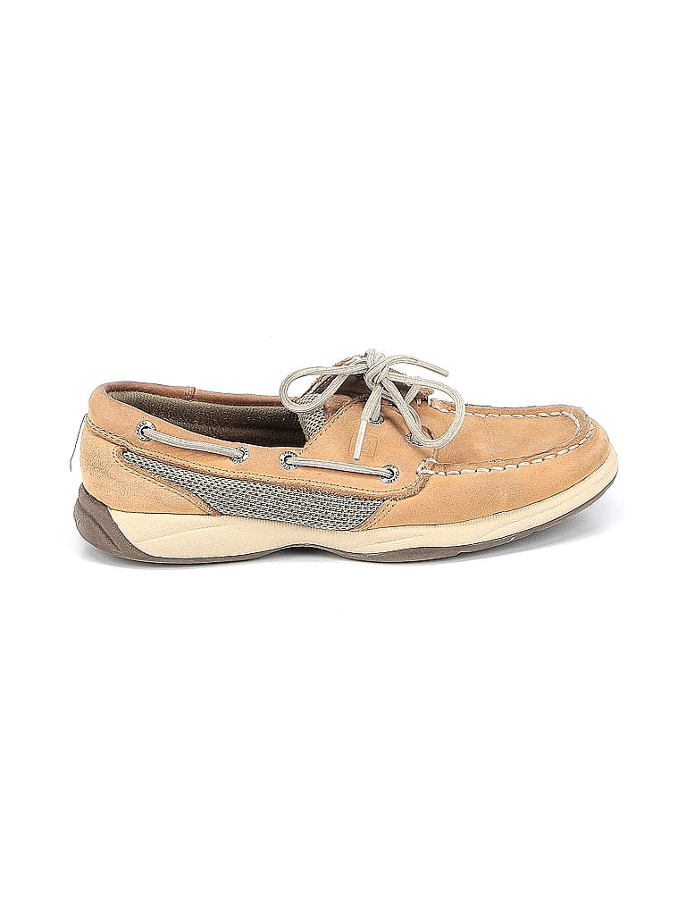 Sperry Top Sider Solid Tan Flats Size 6 78 off ThredUp
