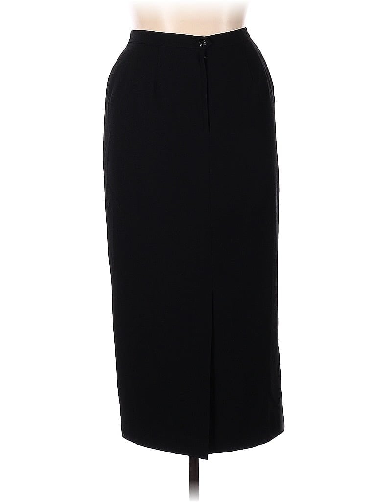 Assorted Brands Solid Black Formal Skirt Size 14 - photo 1
