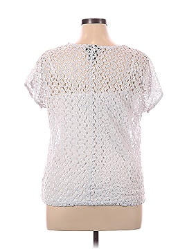 Lane Bryant Outlet Short Sleeve Blouse (view 2)