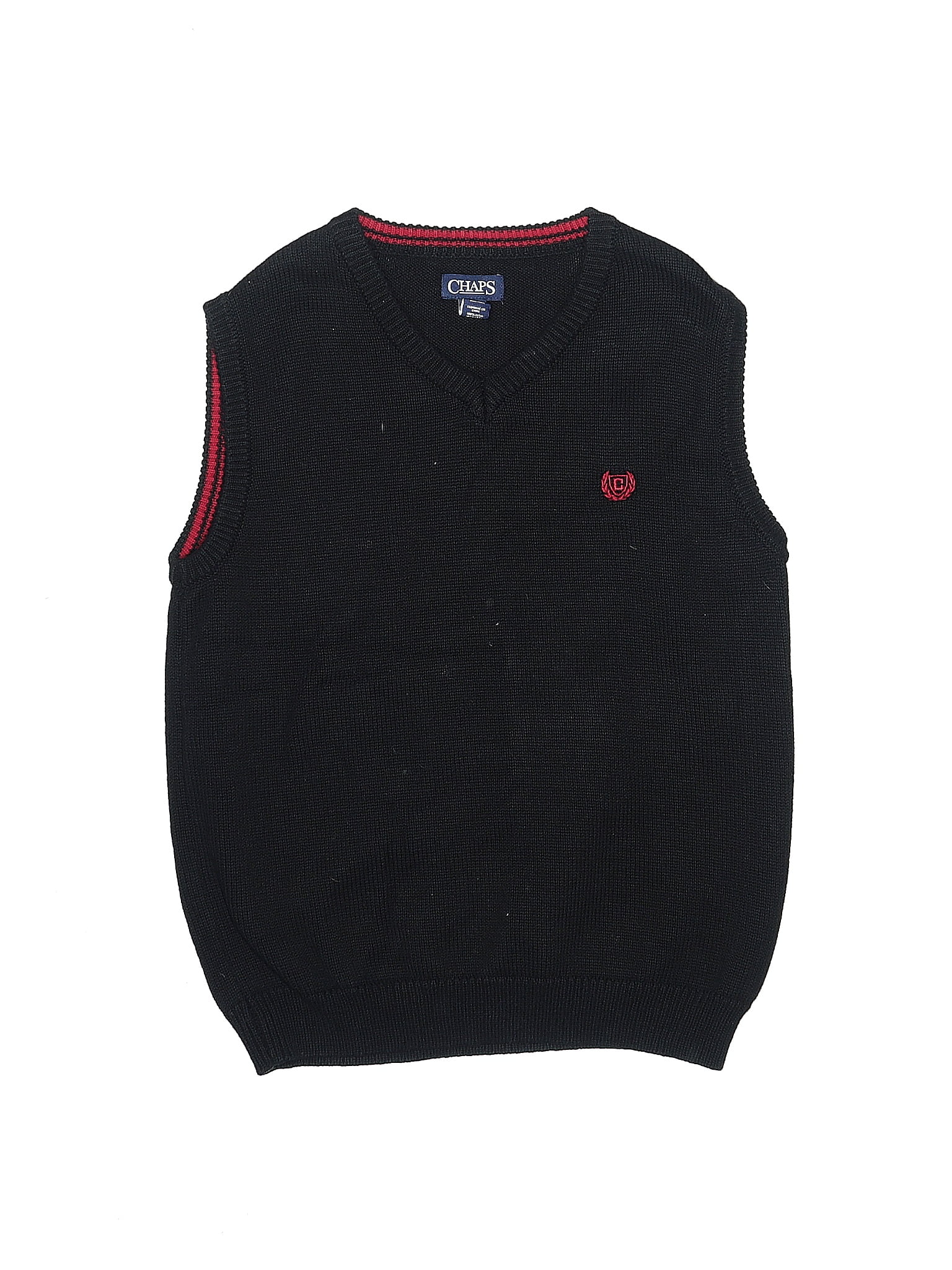 Chaps sweater outlet vest