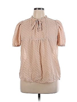 Perch by Blu Pepper Short Sleeve Blouse (view 1)