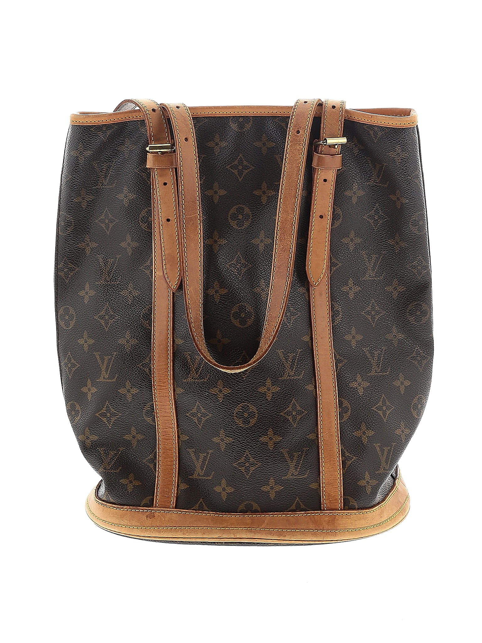 Louis Vuitton 100% Coated Canvas Color Block Brown Monogram Canvas