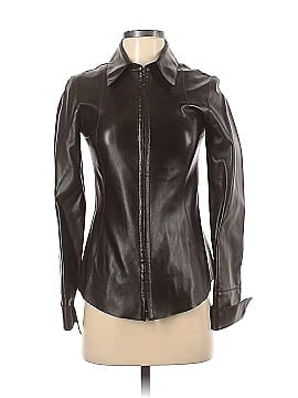 Susan Bender Faux Leather Jacket (view 1)