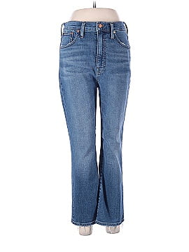 Madewell Petite Slim Demi-Boot Jeans in Northaven Wash (view 1)