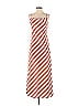 Slate & Willow 100% Polyester Stripes Multi Color Brown Copper Stripe Slip Dress Size S - photo 1