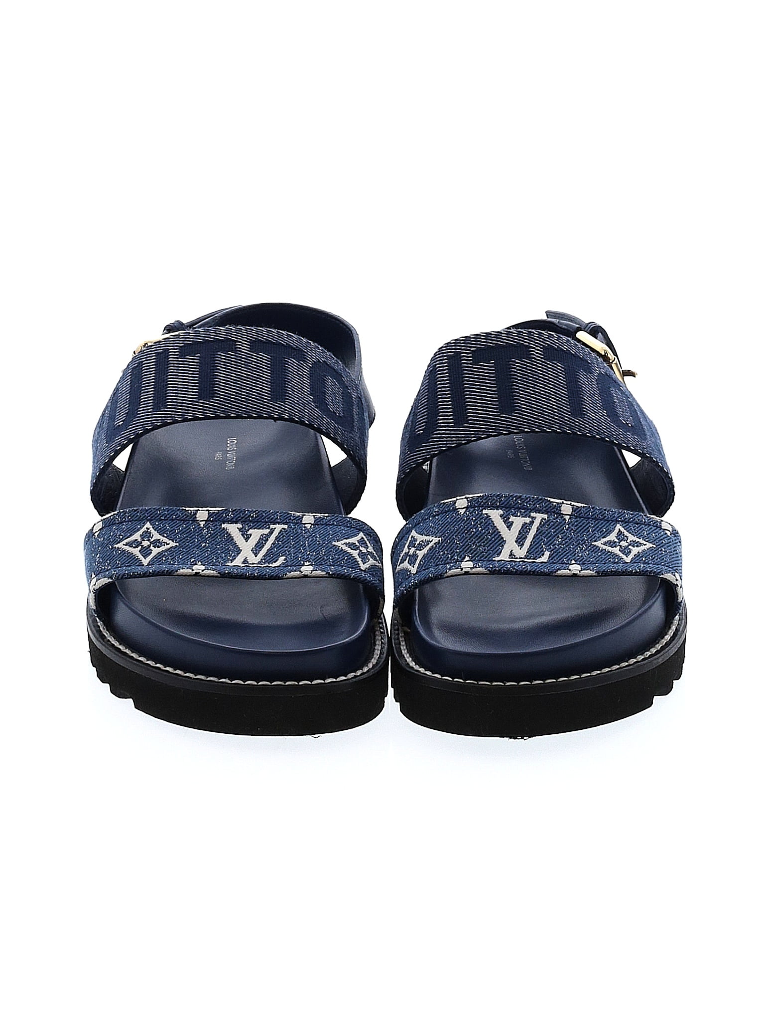 Louis Vuitton Women's Starboard Wedge Sandal Black For Women LV