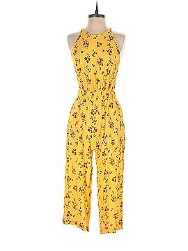 Thakoon Collective Yellow Floral Jumpsuit (view 1)