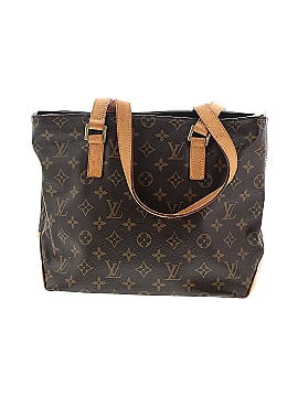 Louis Vuitton Brown Monogram Marly Dragonne PM Leather Cloth ref