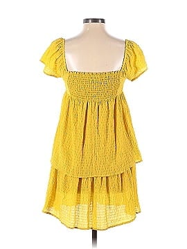 RTR Now Mustard Gold Babydoll Dress (view 2)