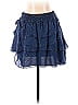 Ramy Brook Solid Navy Blue Tabitha Skirt Size S - photo 1