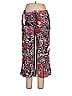 Rachel Zoe 100% Viscose Floral Motif Damask Paisley Baroque Print Floral Batik Graphic Burgundy Casual Pants Size L - photo 1