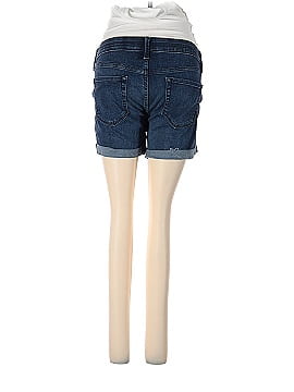 Isabel Maternity Denim Shorts (view 2)