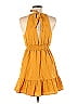 Lulus 100% Cotton Yellow Casual Dress Size M - photo 2