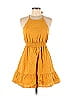 Lulus 100% Cotton Yellow Casual Dress Size M - photo 1