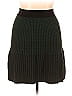 Ann Taylor Houndstooth Tortoise Argyle Grid Chevron-herringbone Green Casual Skirt Size 4 - photo 2